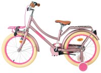 Volare Excellent Kinderfahrrad - Mädchen - 18 Zoll - Mattrosa