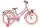 Volare Excellent Kinderfahrrad - Mädchen - 18 Zoll - Mattrosa