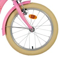 Volare Blossom Kinderfahrrad - Mädchen - 18 Zoll - Rosa - Zwei Handbremsen