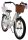 Volare Blossom Kinderfahrrad - Mädchen - 18 Zoll - Weiß - Zwei Handbremsen