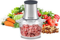 Beper P102ROB001 Glas-Zerkleinerer 1,5 L, 500 W...