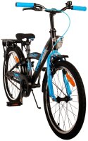 Fahrrad mit Handbremse, Rücktrittbremse und batteriebetriebenen Lichtern