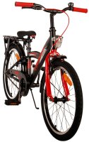 Fahrrad mit Handbremse, Rücktrittbremse und batteriebetriebenen Lichtern