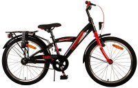 Fahrrad mit Handbremse, Rücktrittbremse und batteriebetriebenen Lichtern