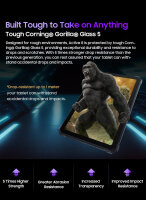 Blackview Active 8 Pro – Illustration „Built Tough to Take on Anything“ mit Gorilla-Visualisierung