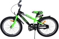Sicheres Fahrrad mit Vorder- und Rückreflektoren