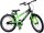 Kinderfahrrad mit schöner Klingel und Reflektoren in den Rädern