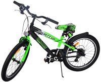 Fahrrad mit Handbremsen und Klingel für sicheres Fahren
