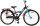 Fahrrad mit Handbremse, Rücktrittbremse und batteriebetriebenen Lichtern