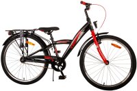 Fahrrad mit Handbremse, Rücktrittbremse und batteriebetriebenen Lichtern