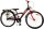 Fahrrad mit Handbremse, Rücktrittbremse und batteriebetriebenen Lichtern
