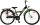 Fahrrad mit Handbremse, Rücktrittbremse und batteriebetriebenen Lichtern