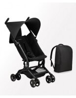 MoMi GRACE Buggy Schwarz - superleicht - kompakte...