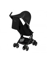 MoMi GRACE Buggy Schwarz - superleicht - kompakte Größe inkl. Rucksack