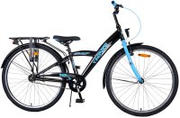 Fahrrad mit Handbremse, Rücktrittbremse und batteriebetriebenen Lichtern