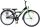 Fahrrad mit Handbremse, Rücktrittbremse und batteriebetriebenen Lichtern