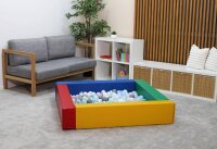 IGLU Ball Play Heaven - Mehrfarbig - Bällebad Rahmen für Kinder zwischen 1-7 Jahre (ohne Füllung)