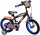 Volare Hot Wheels 14 Zoll Kinderfahrrad für Jungen - in Schwarz, Orange und Blau