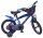 Kinderfahrrad in Blau mit Superman-Motiv und Stützrädern