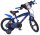 Blaues Kinderfahrrad mit Superman-Motiv und stabilen Reifen