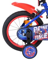 Kinderfahrrad Nahaufnhame vom Reifen in Schwarz/Rotfarben