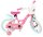 Rosa Kinderfahrrad mit Korb und Barbie-Motiv, 16 Zoll Räder