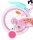 Volare Paw Patrol Kinderfahrrad Mädchen 16 Zoll Rosa mit abnehmbaren Stützrädern, Korb und Puppensitz