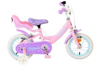 Rosa Kinderfahrrad mit stabilen Rädern und Sitz...