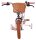 Rosa Kinderfahrrad mit Korb und stabilen Stützrädern