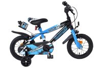 Kinderfahrrad in Blau mit Stützrädern und...