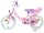 Volare Olivia Kinderfahrrad Mädchen 14 Zoll Rosa mit abnehmbaren Stützrädern, Rücktrittbremse
