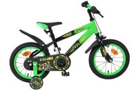 Kinderfahrrad in Schwarz und Grün mit...