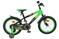 Kinderfahrrad in Schwarz und Grün mit...