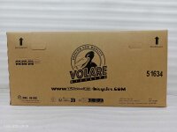 Kartonverpackung für ein Fahrrad mit Aufdruck und Gewichtsangabe