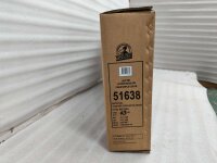 Braune Verpackung mit Produktinformationen und pinker Farbe, 16 Zoll Größe