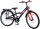 Fahrrad mit Handbremse, Rücktrittbremse und batteriebetriebenen Lichtern