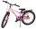 Rosa Kinderfahrrad mit stabilen Reifen und Rücktrittbremse