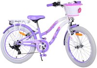 Fahrrad mit Reflektoren in den Rädern und schöner Klingel