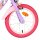 Volare Unicorn Kinderfahrrad für Mädchen 14 Zoll Lila mit Korb und abnehmbaren Stützrädern