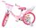 Rosa Kinderfahrrad mit Korb und Einhorn-Motiv, 16 Zoll Reifen