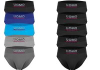 GIANVAGLIA Herren Slip nahtlos Mikrofaser – 10er...