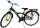 Fahrrad mit Ständer für aufrechte Positionierung