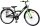 Fahrrad mit Handbremse und Rücktrittbremse
