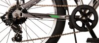 Praktischer Gepäckträger für mühelosen Transport von Sachen.