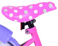 Kinderfahrrad mit abnehmbaren Stützrädern für zusätzliche Stabilität