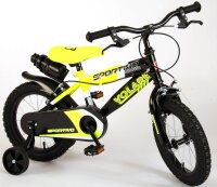 Sportliches Neon Gelb und Schwarz