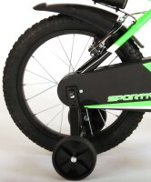 Abnehmbare Stützräder für einfaches Erlernen des Fahrradfahrens