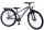Volare Cross Kinderfahrrad - Jungen - 26 Zoll - dunkelgrau - 3 Gänge