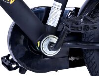 Volare Batman 12-Zoll-Kinderfahrrad in Schwarz - Sicherheit, Komfort und Spaß in einem!