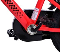 Volare Disney Cars 12-Zoll-Kinderfahrrad mit zwei Handbremsen - Sicherheit, Komfort und Spaß in einem!